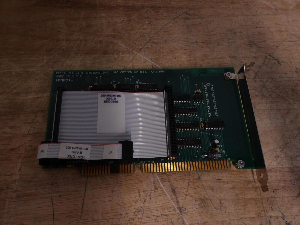 Used DELTA 602240-101 TAU DUAL PORT CIRCUIT BOARD, #5151007G NEW
