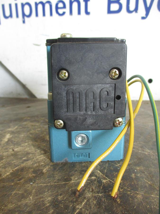 MAC 6311D-311-PM-111DA SOLENOID VALVE
