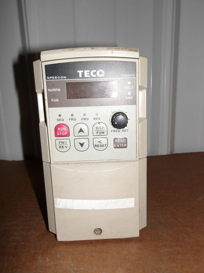 Used TECO JNTHBCBA0001BE-U MOTOR CONTROLLER 1 HP, #1151030G USED