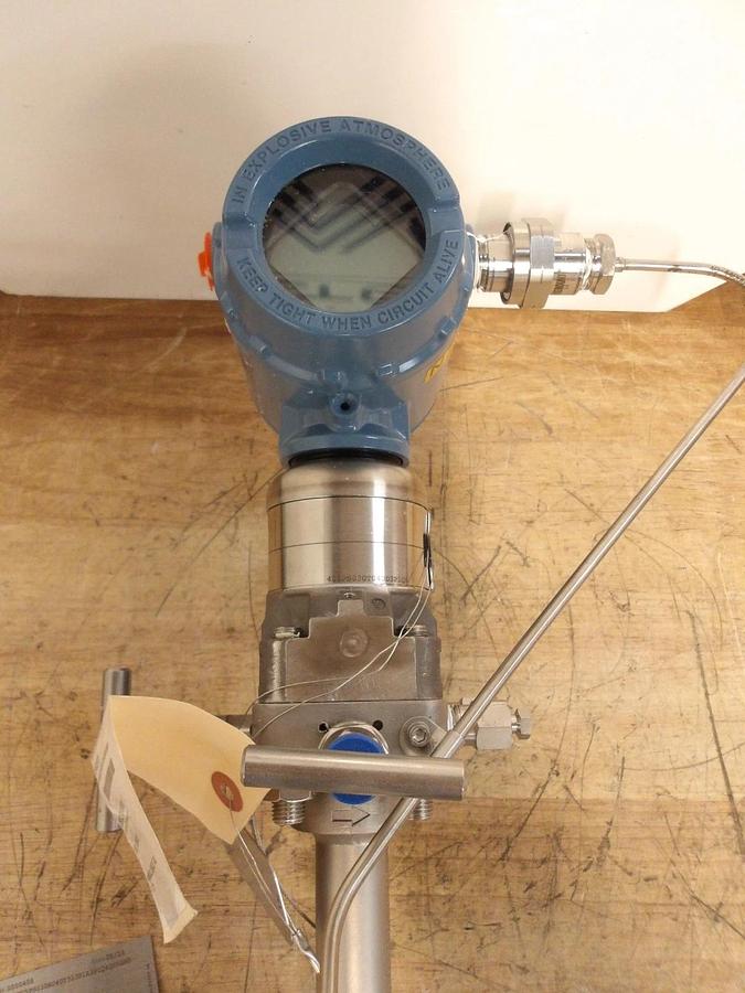 ROSEMOUNT 3051 FLOW METER 3" S/S, #92220G NIB