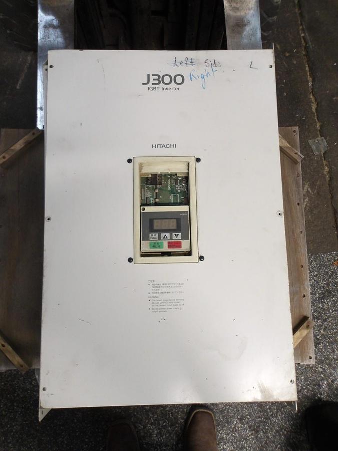 Used HITACHI J300 IGBT INVERTER, 50 HP, 480 V, #728300G PARTS ONLY
