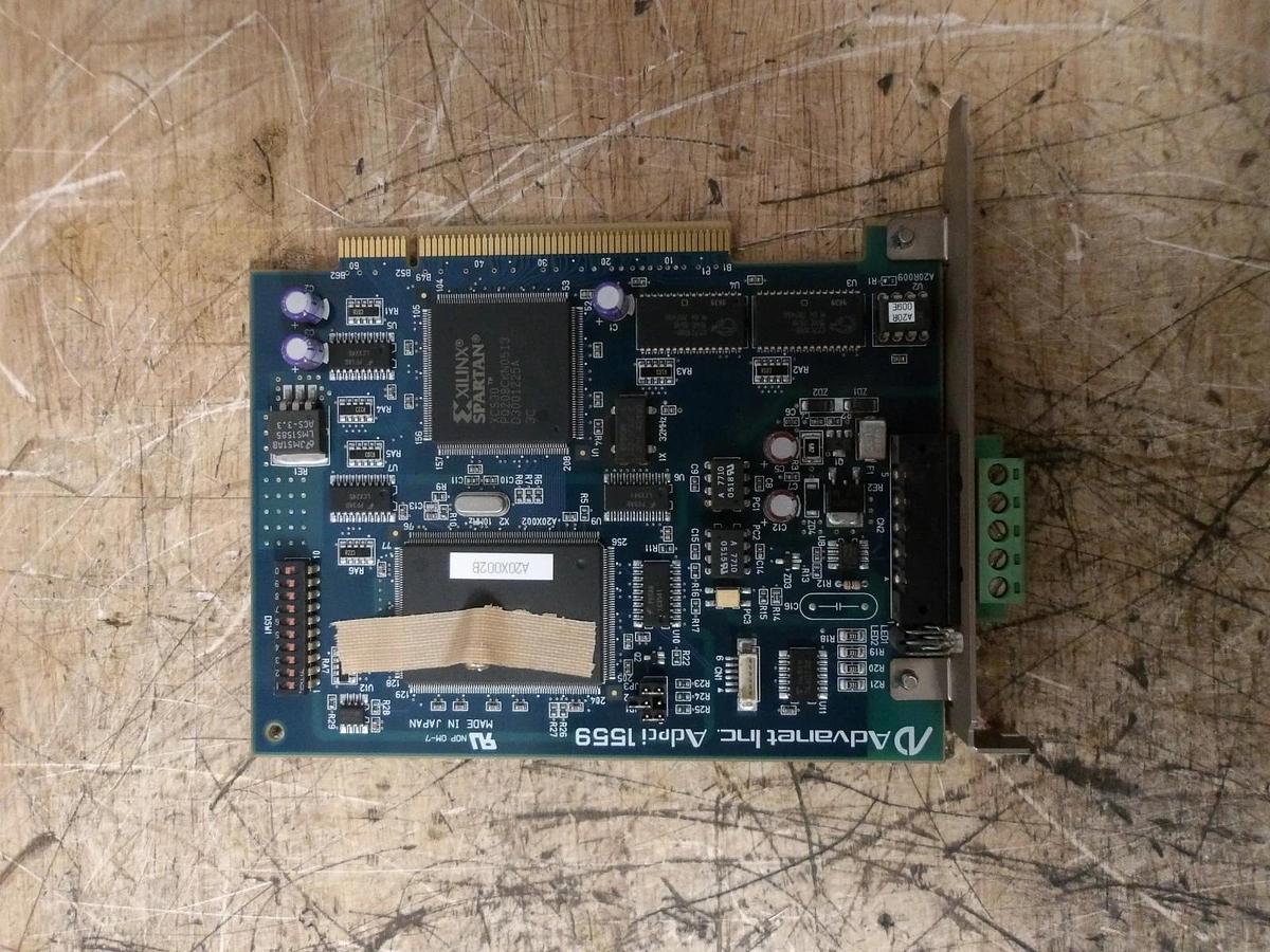 Used ADVANET ADPCI 1559 DEVICENET OPTION BOARD, #12191015G USED