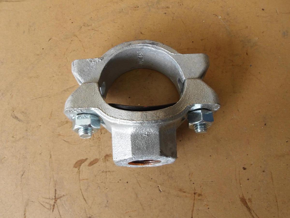 Used VICTAULIC S-920N BOLTED BRANCH OUTLET (LOT OF 12) #6171053G NEW