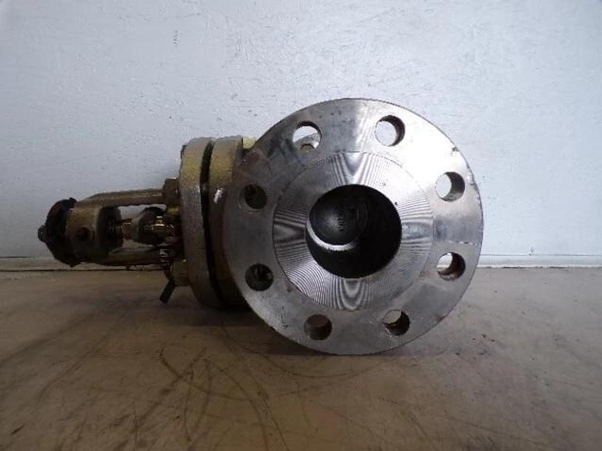 Used POWELL 3" GATE VALVE (STAINLESS) #421012L NEW