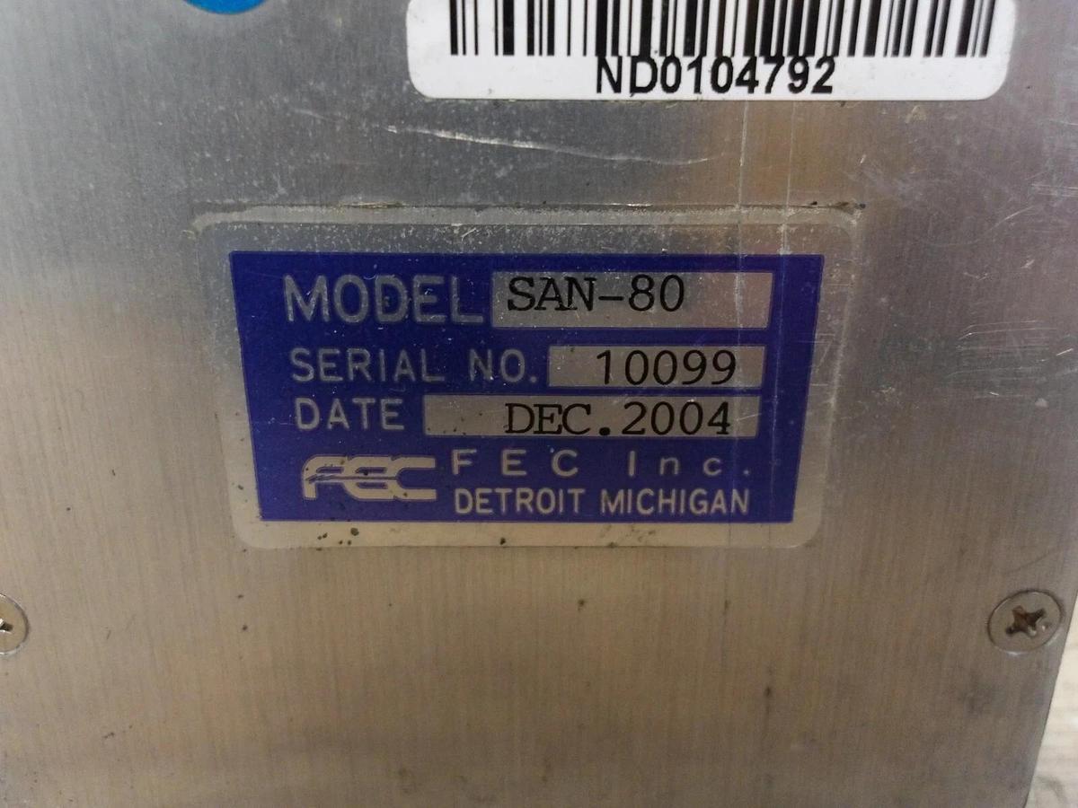 Used FEC AFC1500 AXIS CONTROLLER, #3101038G PARTS ONLY