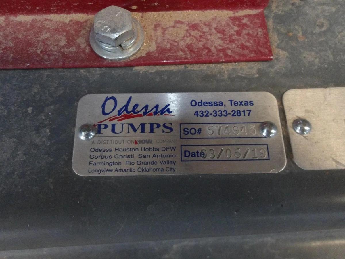 Used ROPER 1-1/2" PUMP W/ 5 HP MOTOR, 1-AM16, #11101046GJW NEW