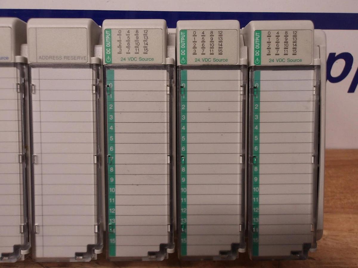 Used ALLEN BRADLEY COMPACT LOGIX L31 RACK & CARDS, #430348G USED