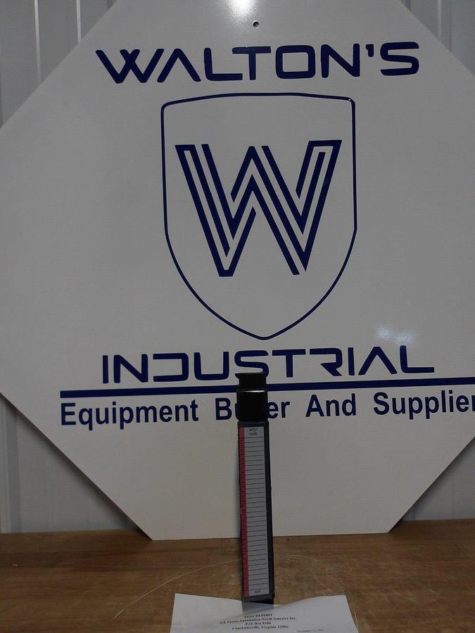 Used GE FANUC 1C697MDL250 DISCRETE INPUT MODULE, #220955G REMANUFACTURED