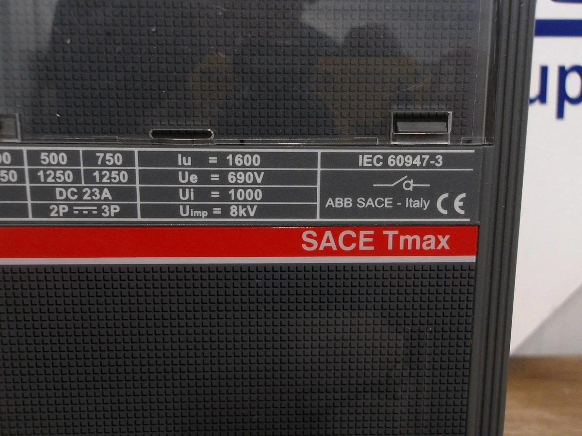 Used ABB SACE TMAX T7D-1600 CIRCUIT BREAKER, #910257G USED