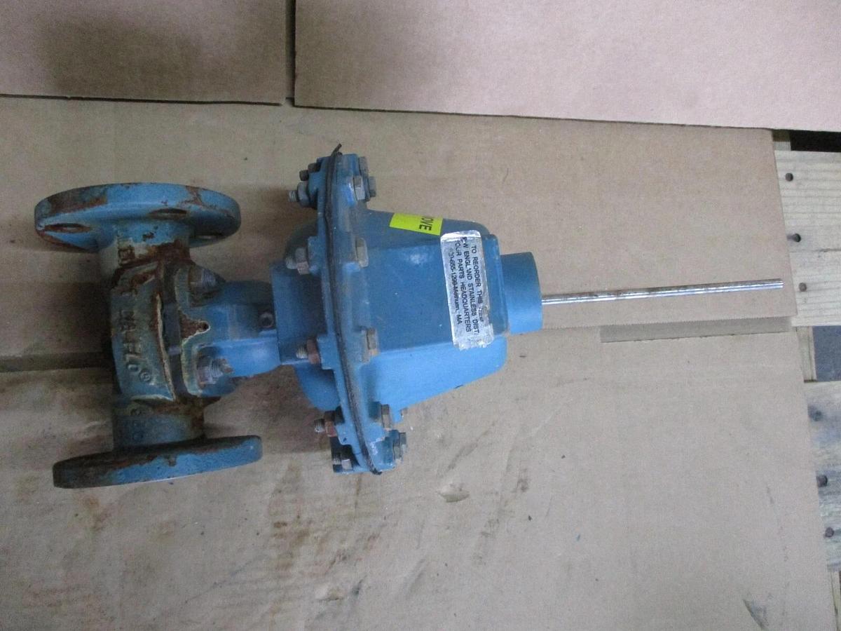 Used ITT NO.12 DIA-FLO LINED 1/2" AIR MOTOR VALVE, #410852J USED