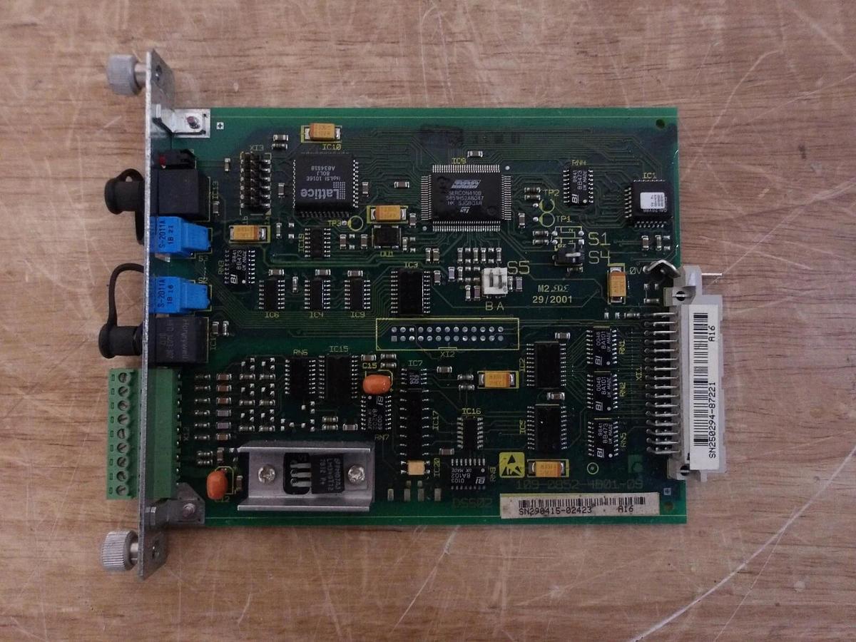 Used INDRAMAT SERCOS DSS02.1 INTERFACE CIRCUIT BOARD (LOT OF 2) #220205G USED