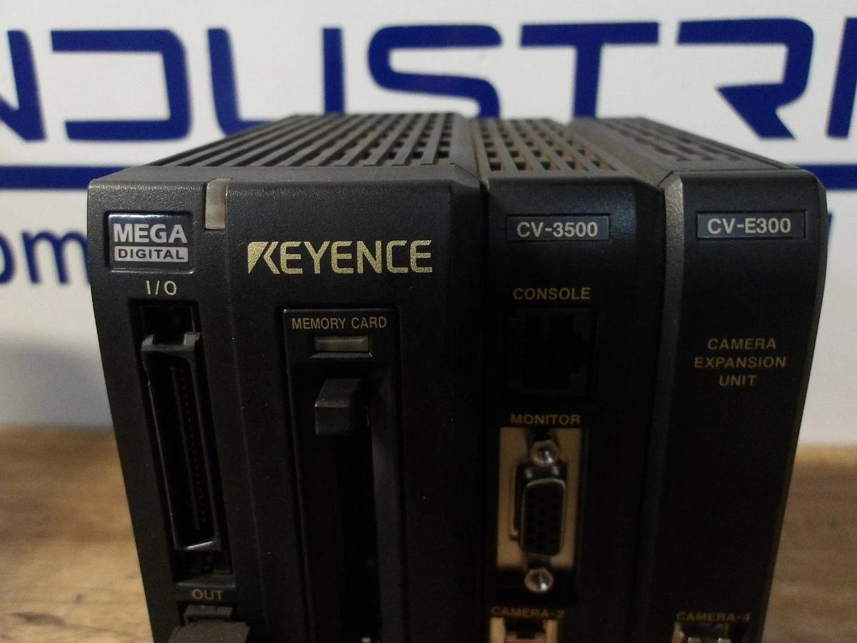 Used KEYENCE CV-3500 MEGA DIGITAL CONTROLLER, #12181045G USED