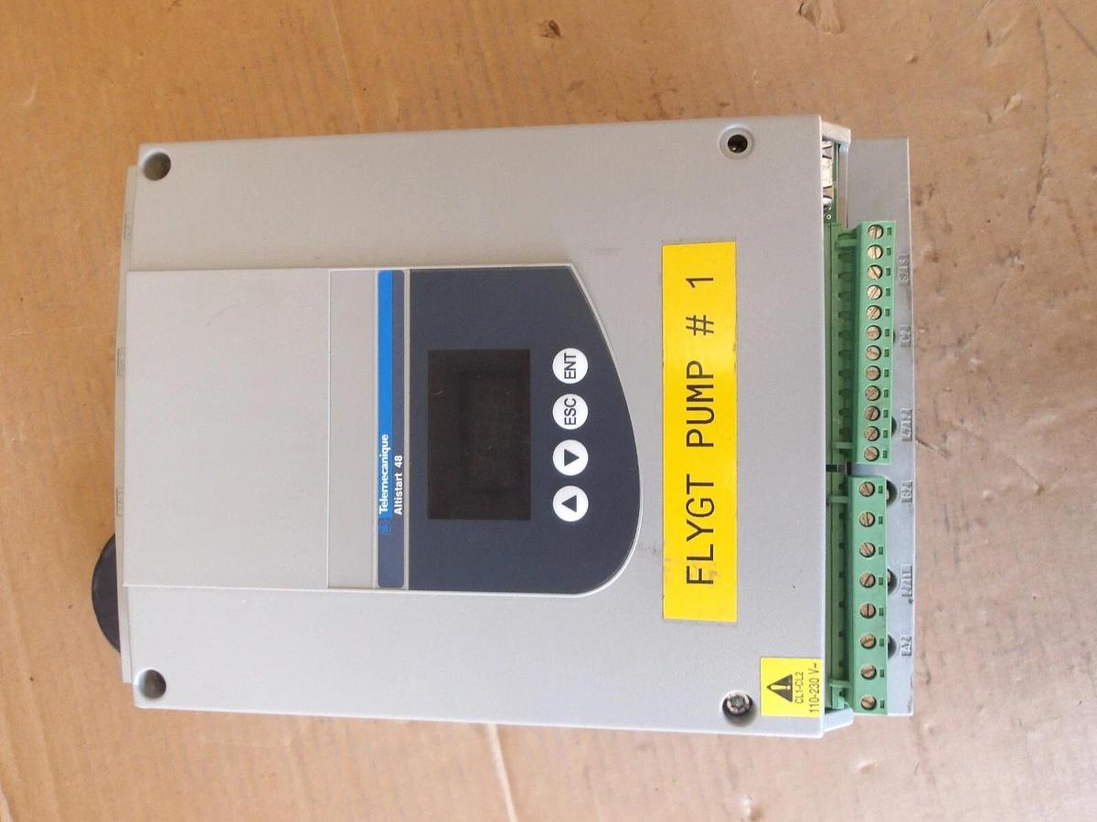 Used TELEMECANIQUE ATS48D38YU ALTISTART SOFT START, #11121220G USED