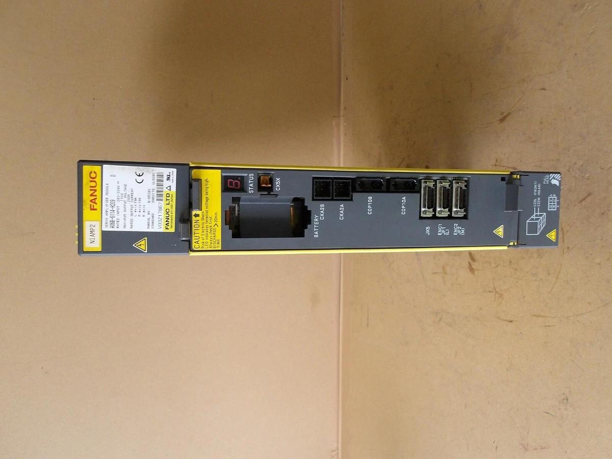 Used FANUC A06B-6114-H209 SERVO AMPLIFIERM MODULE, #618119G USED