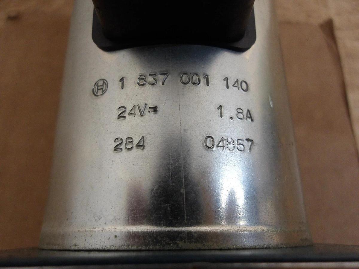 Used BOSCH 081WV10P1V1004W5024/00D0 HYDRAULIC SOLENOID CONTROL VALVE, #228213G NEW