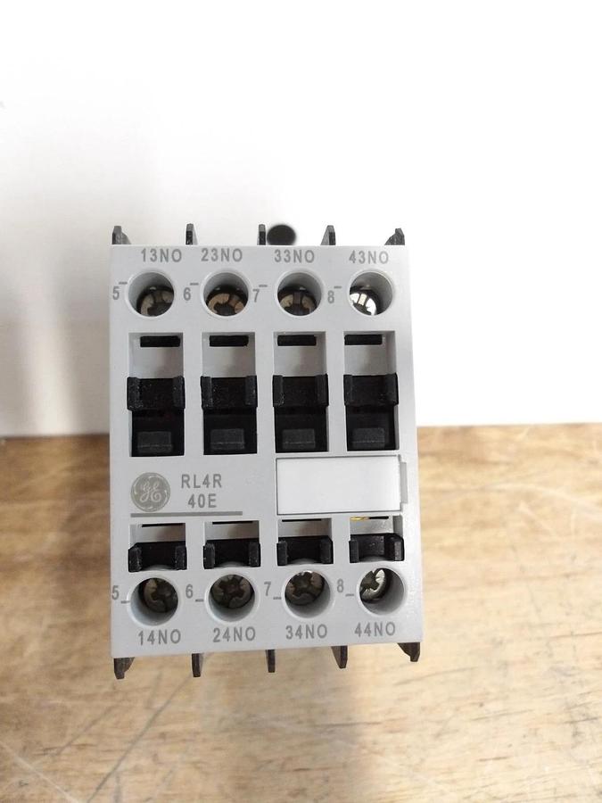 GE RL4RD040TD AUXILIARY RELAY, #521205G NIB