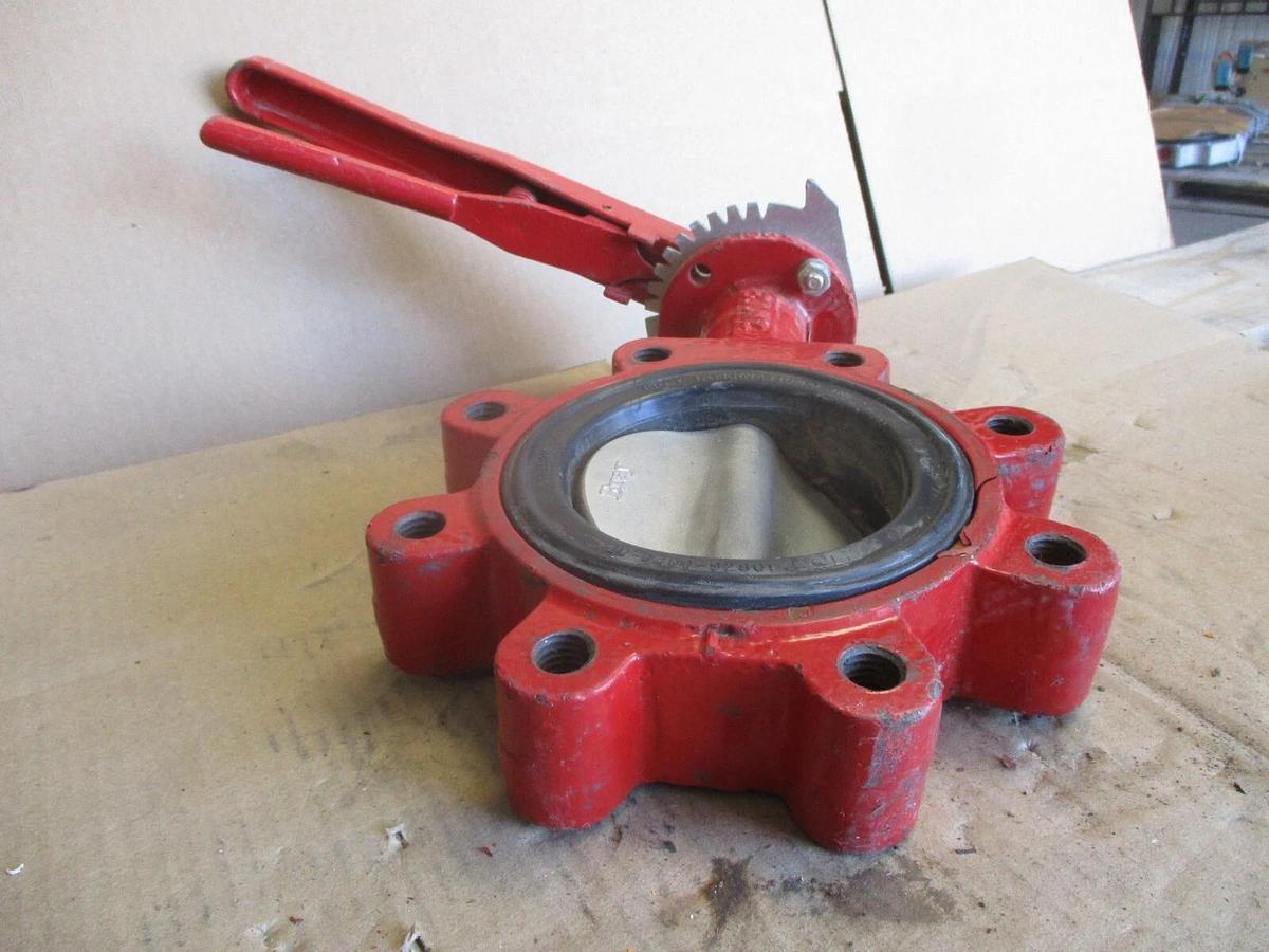 Used BRAY 4" BUTTERFLY VALVE, #67145J USED