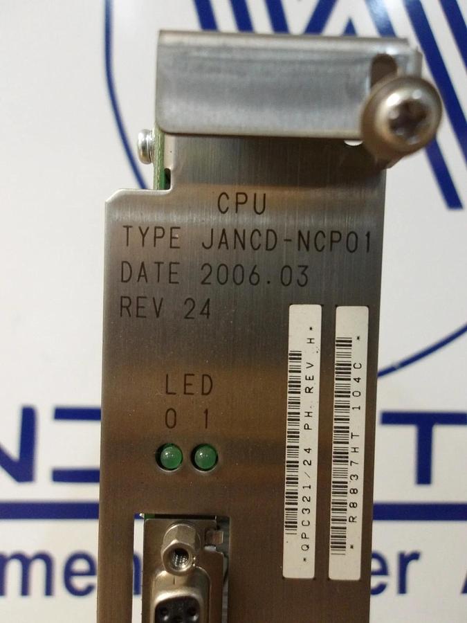 Used YASKAWA JANCD-NCP01 MOTOMAN ROBOT CPU, #116150G USED
