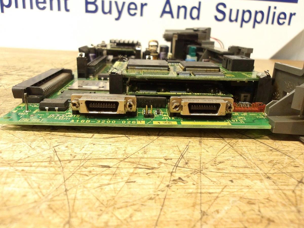 Used FANUC A16B-3200-0260/12C CPU MODULE, #18237G USED