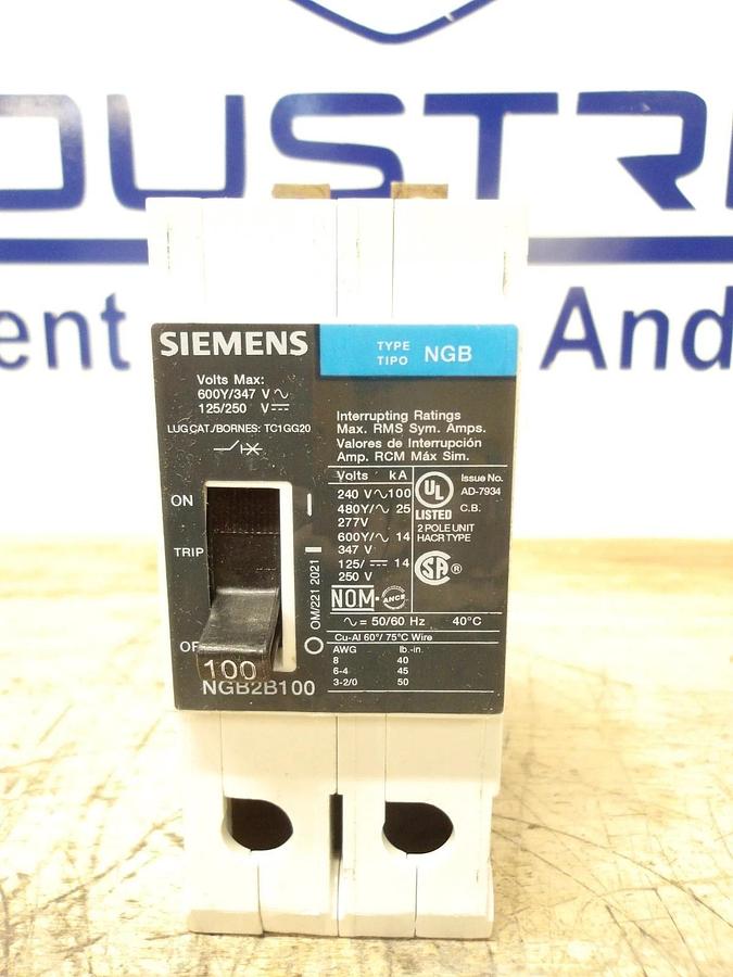 SIEMENS 100 AMP BREAKER 240-480 V, #715918G NIB