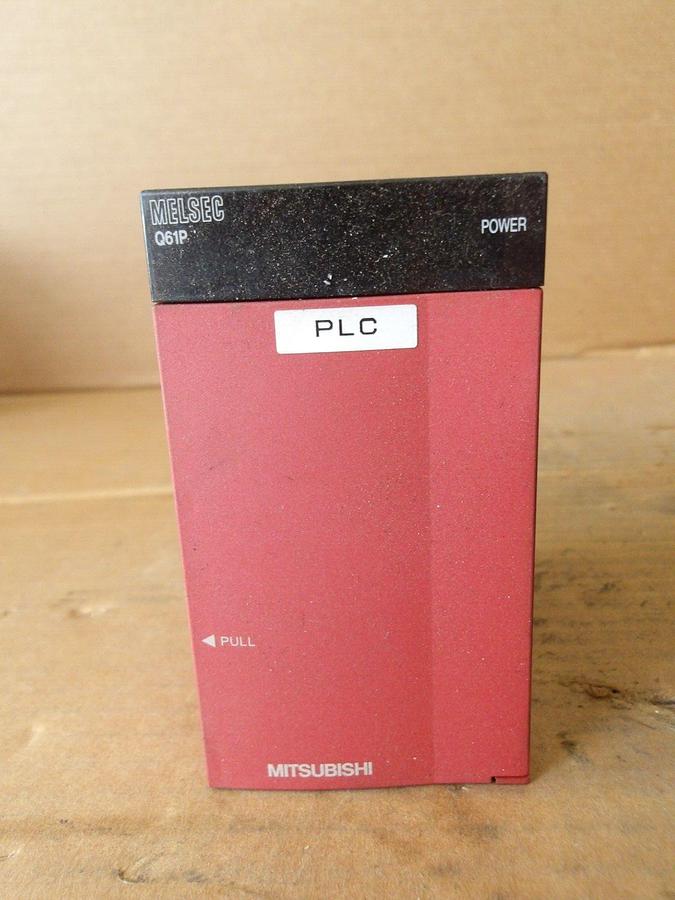 Used MITSUBISHI MELSEC Q61P POWER SUPPLY 100-240 VAC, #1112825G USED