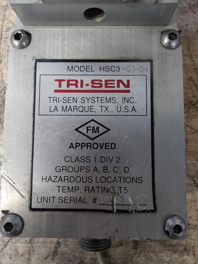 Used TRI-SEN HSC3 SERVO VALVE, #815850G USED