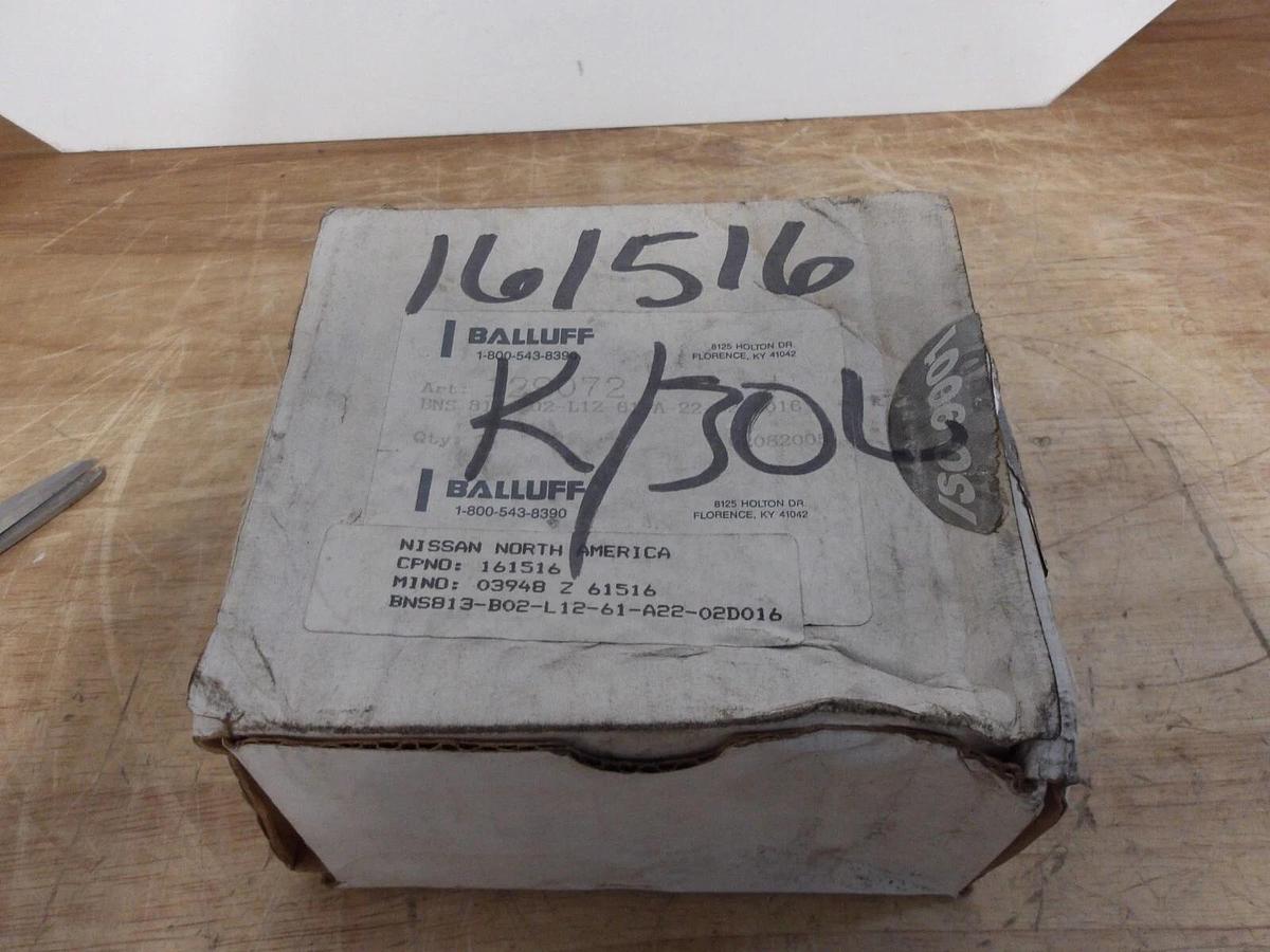 BALLUFF BNS LIMIT SWITCH EN50262, #416941G NIB