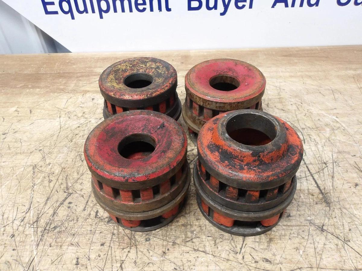 Used RIDGID PIPE DIES 1-3/4", 3", 1", 1", 1-1/4" (ASSORTED LOT OF 5) #311245G USED
