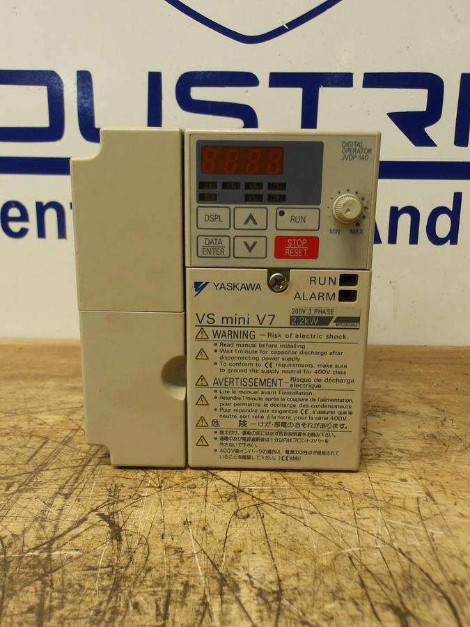 Used YASKAWA C1MR-V7AA22P2 MOTOR CONTROLLER, #23114G USED