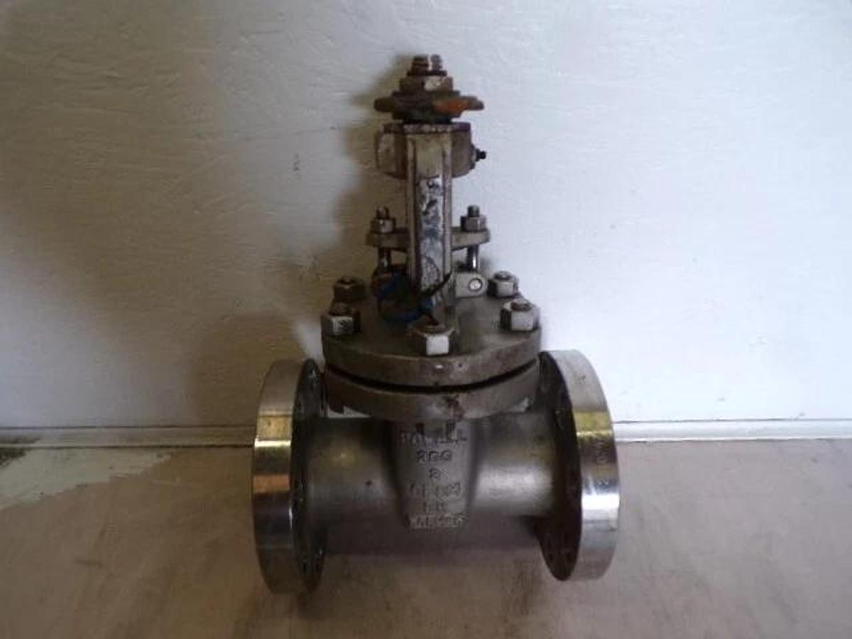 Used POWELL 3" GATE VALVE (STAINLESS) #421012L NEW