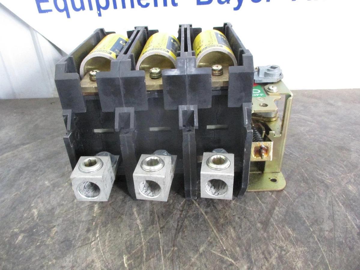 Used ALLEN BRADLEY 194R-NJ00P3 FUSED DISCONNET 200A, #331217J USED