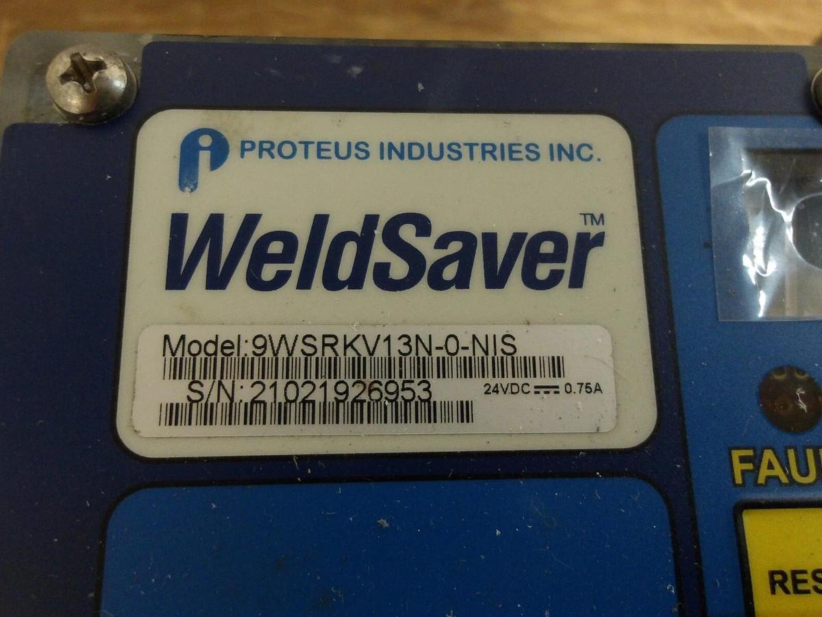PROTEUS 9WSRKV13N-O-N1S WELDSAVER 6 FLOW CONTROLLER, #320843G NEW