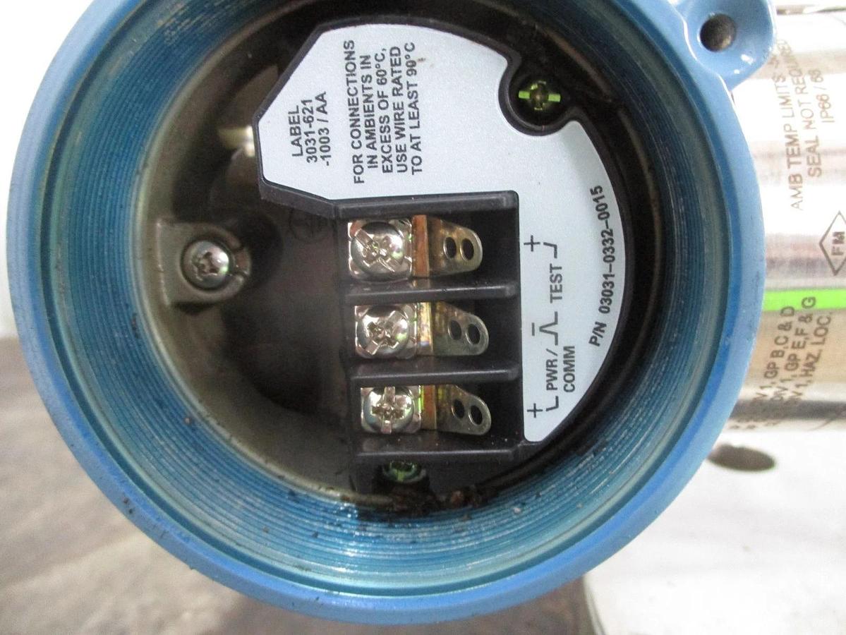 Used ROSEMOUNT 3051 PRESSURE TRANSMITTER W/ FLANGE, #35153J NEW