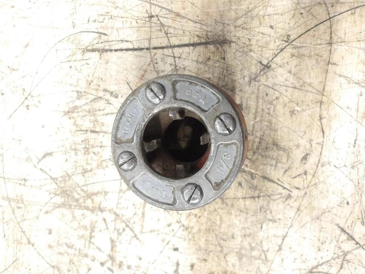 Used RIDGID PIPE DIES 1-3/4", 3", 1", 1", 1-1/4" (ASSORTED LOT OF 5) #311245G USED