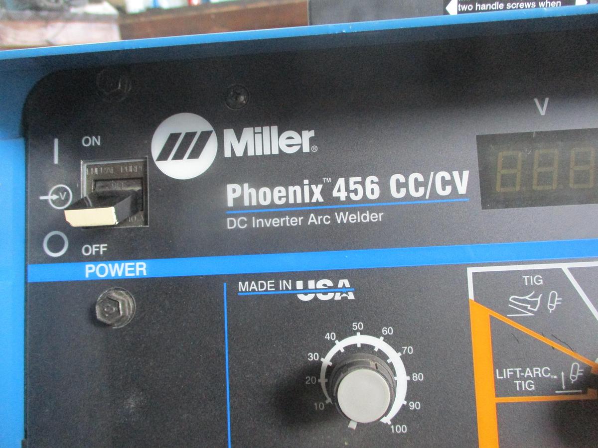 Used MILLER PHOENIX 456 CC/CV DC INVERTER ARC WELDER