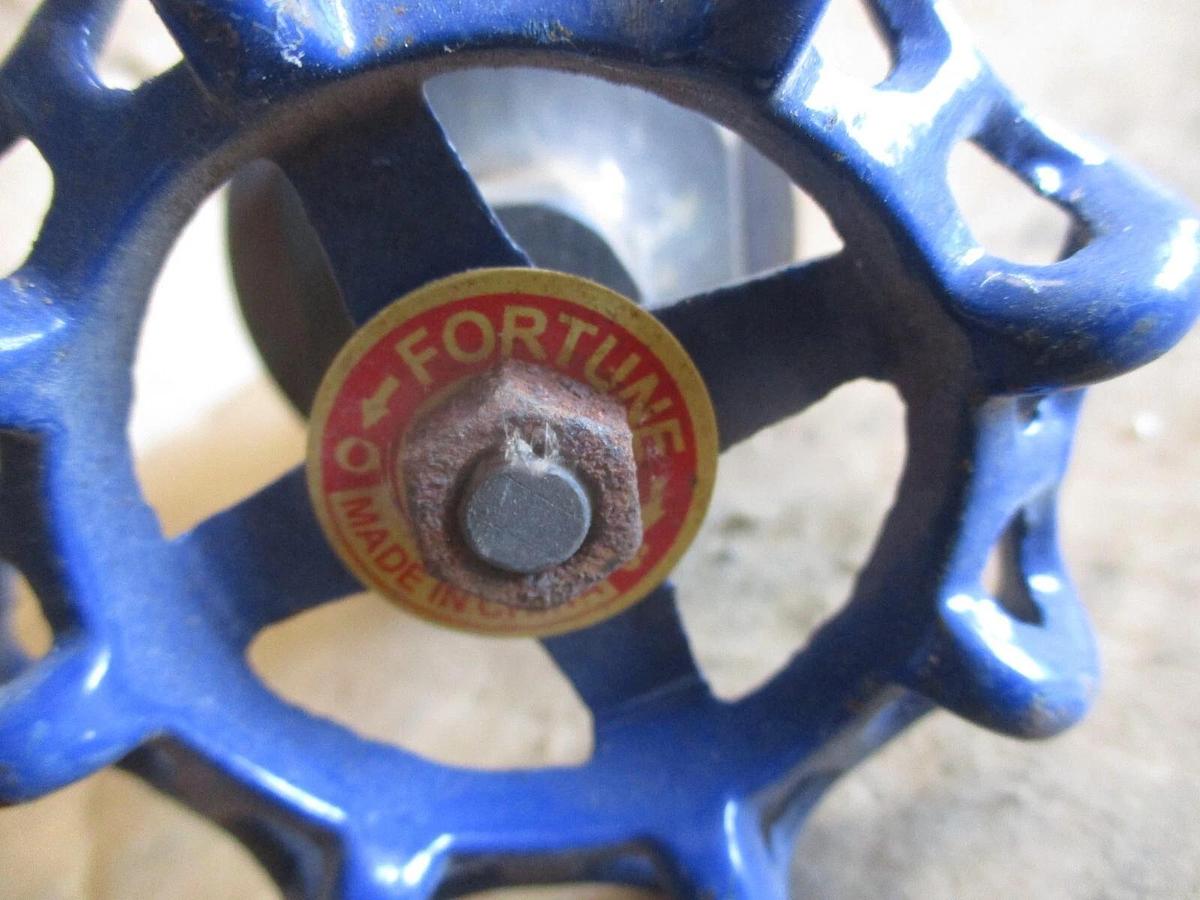 Used FORTUNE 2" BRASS GATE VALVE, #917356J NEW