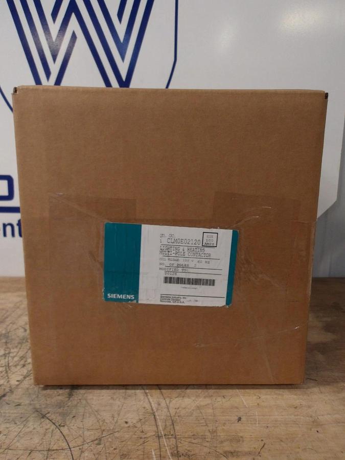 Used SIEMENS 100 AMP LIGHTNING CONTACTOR 480-600 V, #581210G NEW