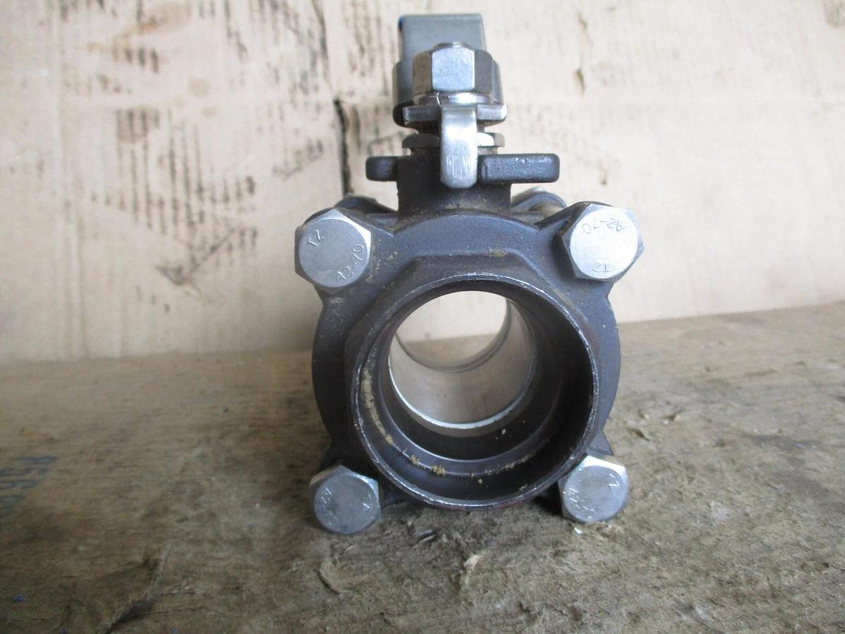Used OVC 1-1/2" STEEL BALL VALVE (SOCKET WELD) #78224J NEW