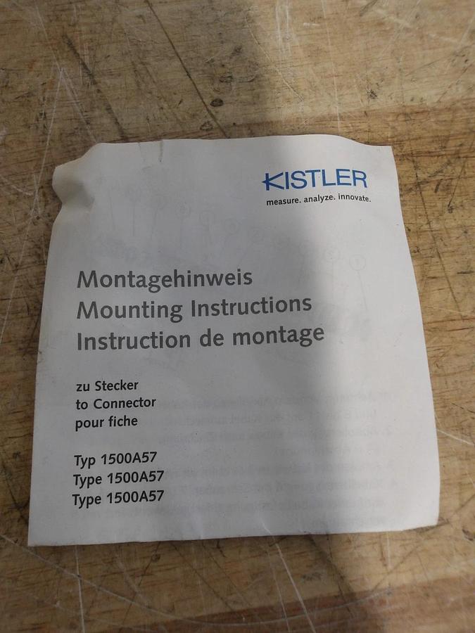 KISTLER 5039A232 CHARGE AMPLIFIER, #6101051G NIB