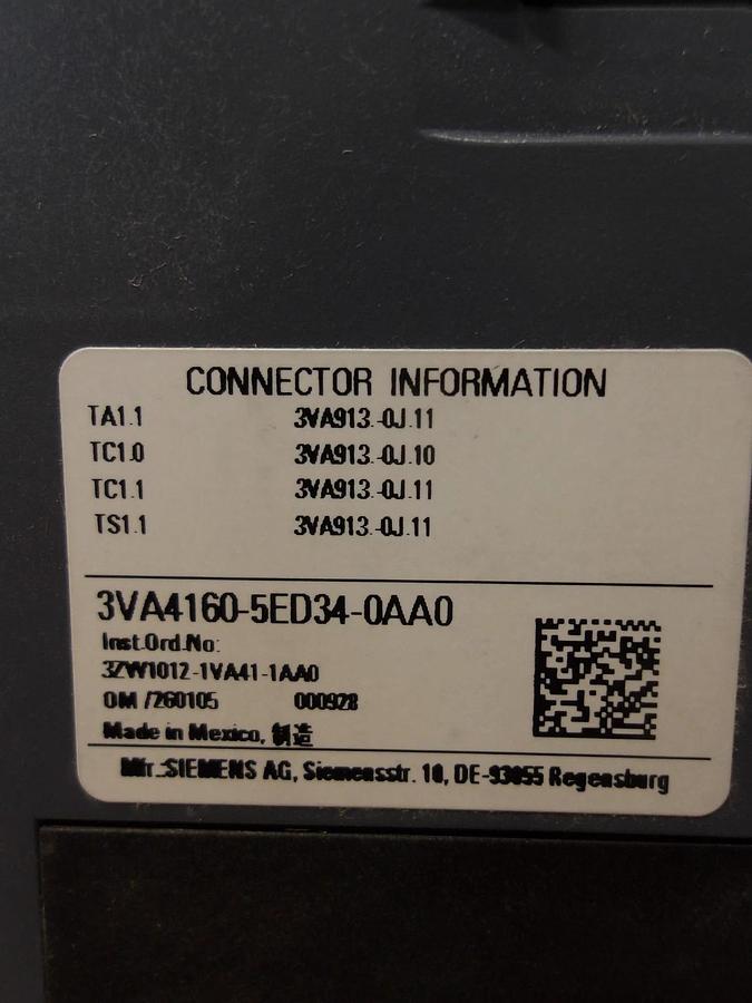 SIEMENS 60 AMP BREAKER 480-600 V, #714141G NIB