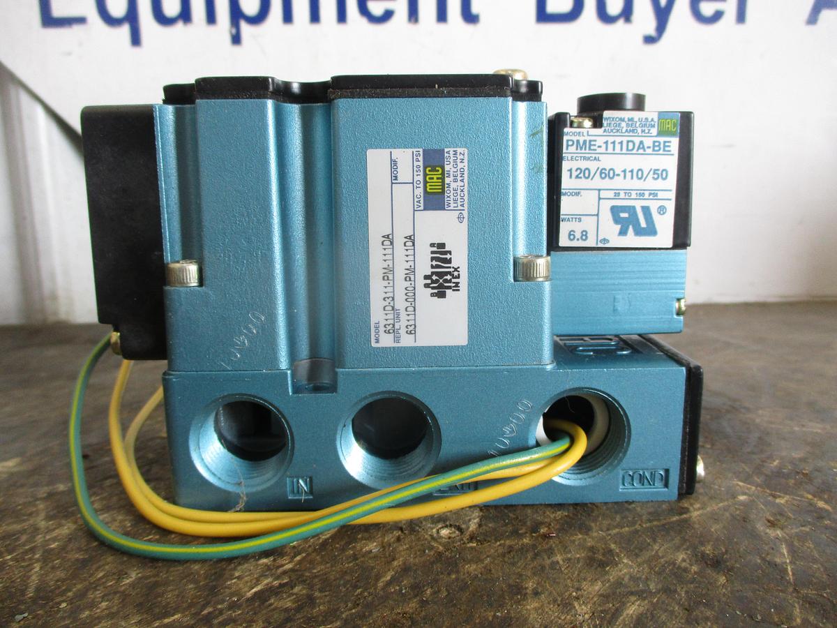 MAC 6311D-311-PM-111DA SOLENOID VALVE