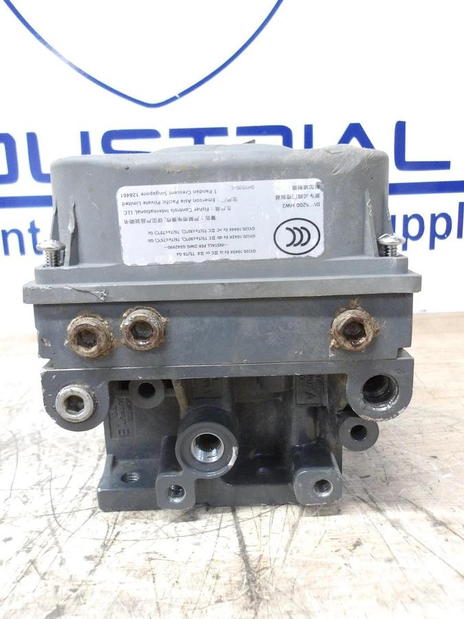 Used FISHER DVC6200 FIELDVIEW VALVE CONTROLLER, #6171106G USED