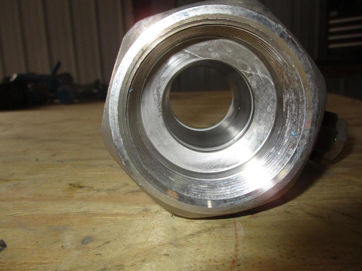 Used MILWAUKEE 2" STAINLESS BALL VALVE, #117247J NEW