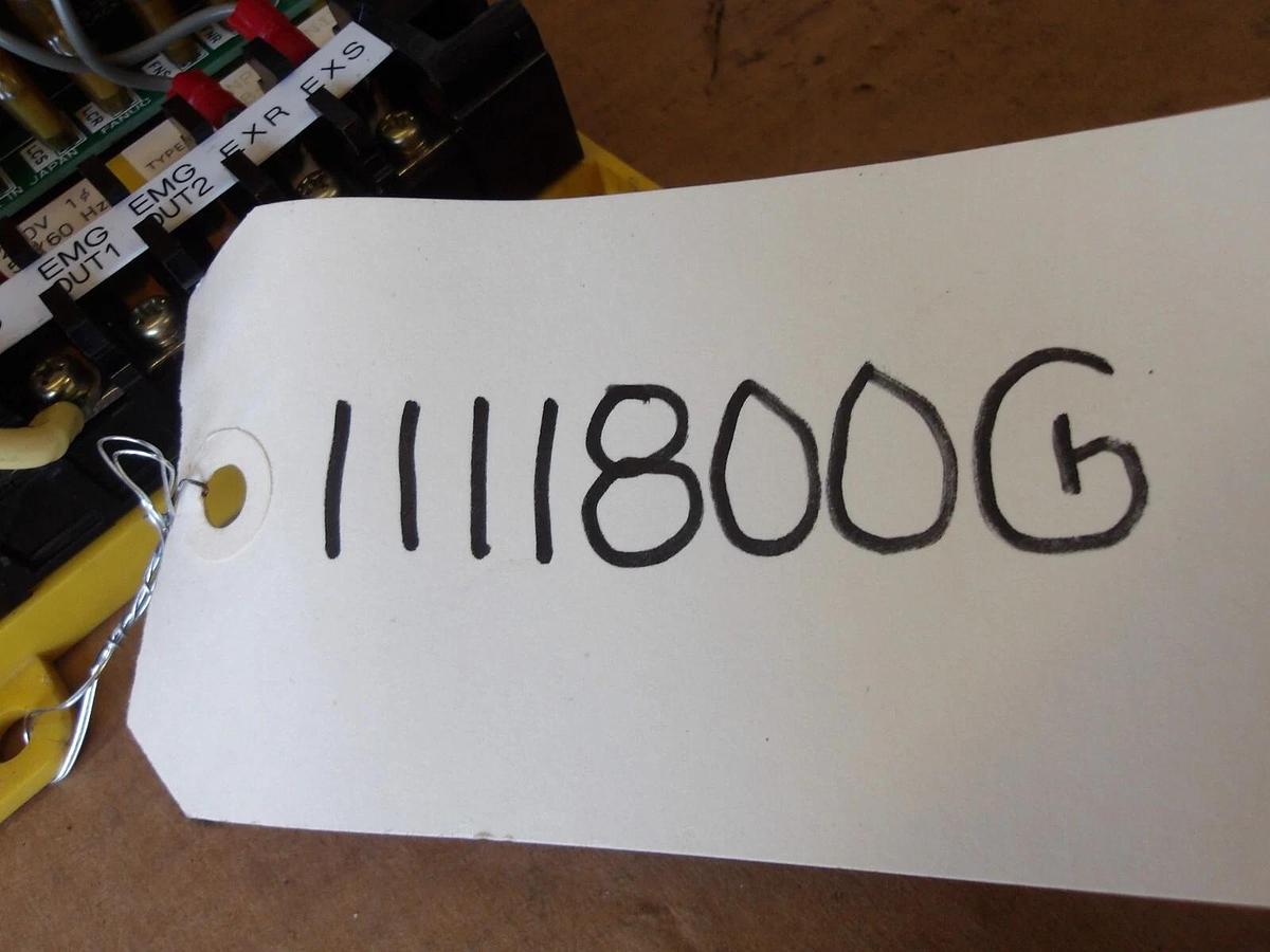 Used FANUC A14B-0076-B001 INPUT UNIT, #1111800G USED