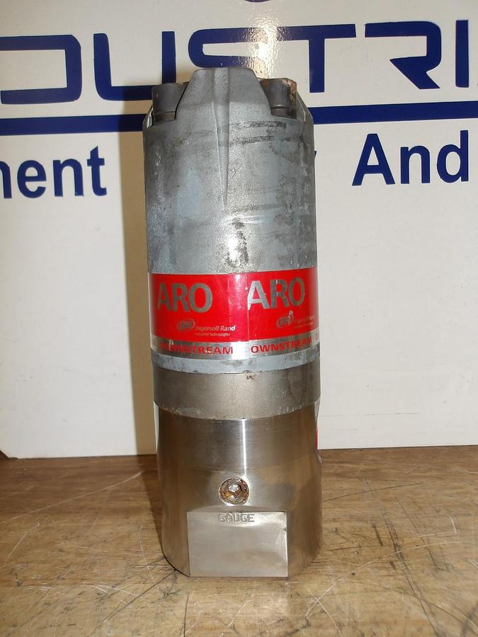 Used ARO INGERSOLL RAND 651780-C3B-B DOWNSTREAM FLUID PRESSURE REGULATOR, #811130G