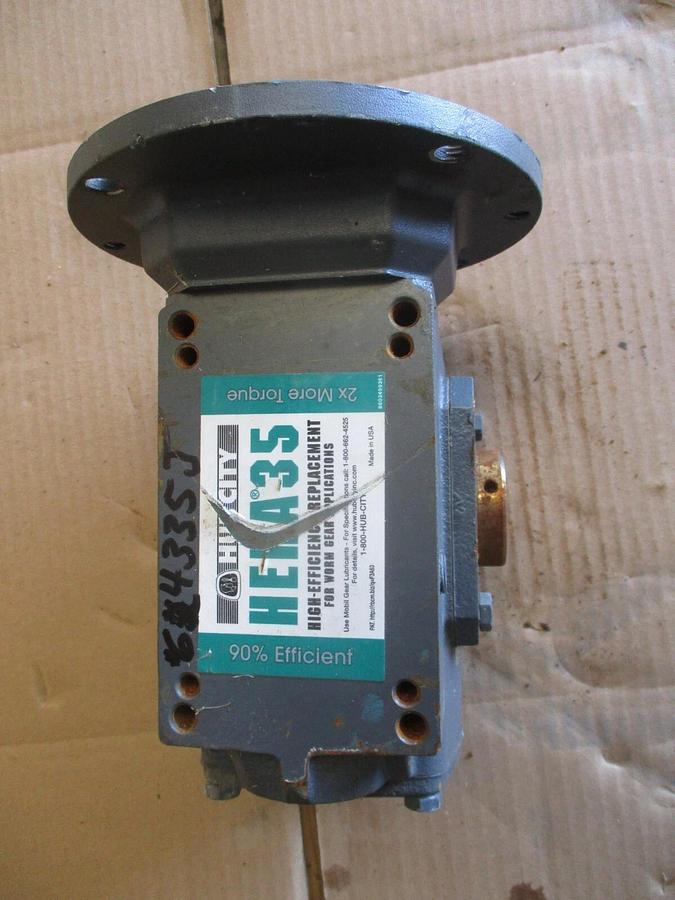 Used HUB CITY 0251-01728 HERA GEAR REDUCER, #624335J USED