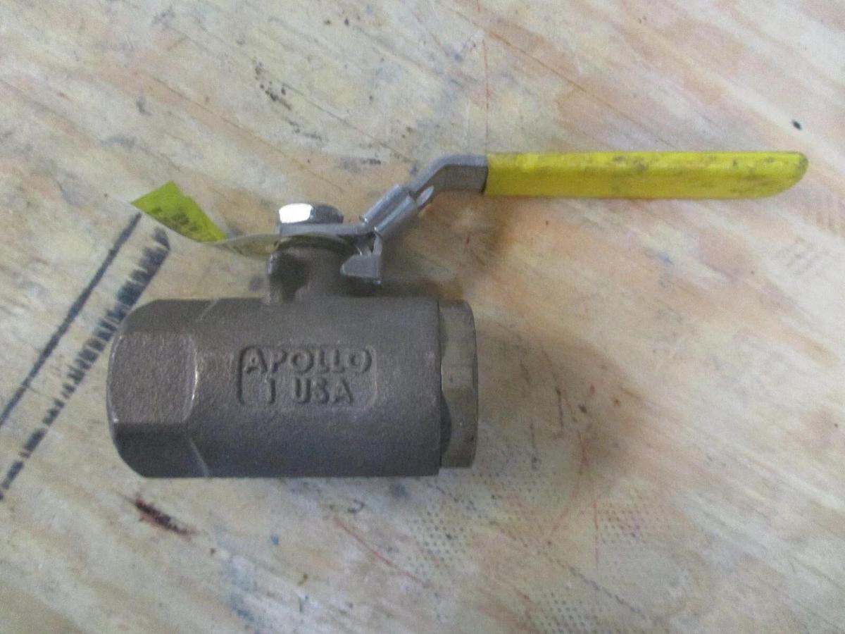 Used APOLLO 1" BRONZE BALL VALVE, #1201026J NEW