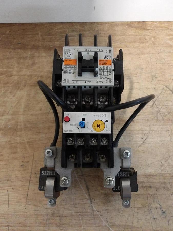Used FUJI SC-N1-/SC25BAA MOTOR STARTER 240-550 V, 32 A, #520254G NEW