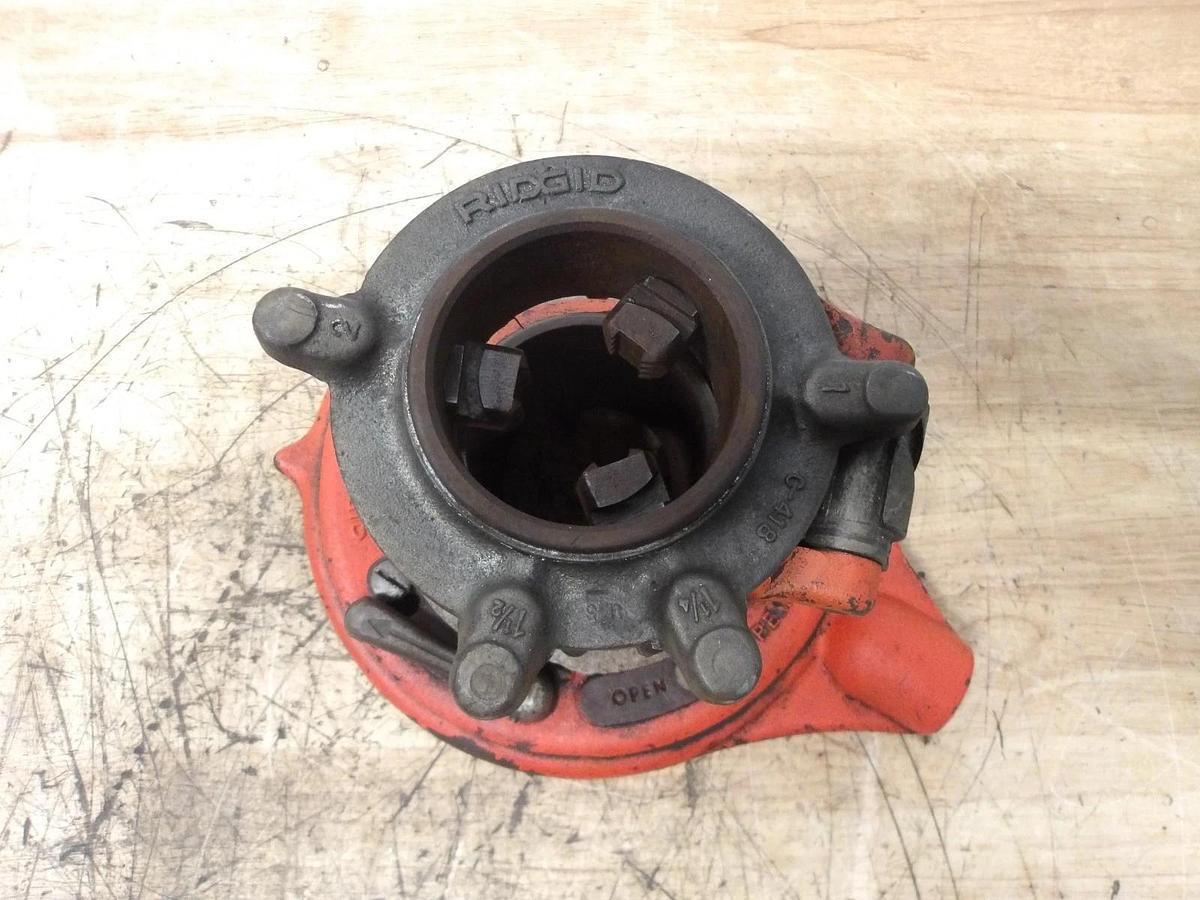 Used RIDGID 65-R MANUAL PIPE THREADER (1", 2") #310248G USED