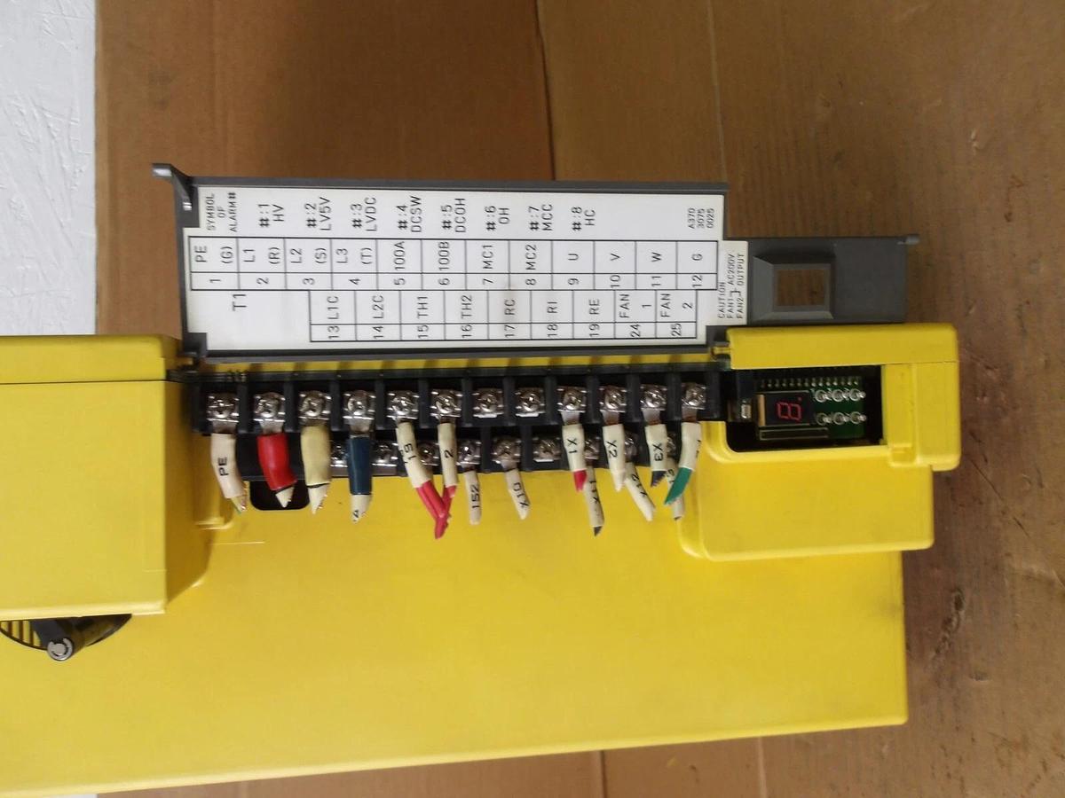 Used FANUC C SERIES SERVO AMPLIFIER A06B-6066-H008, #1181138G USED